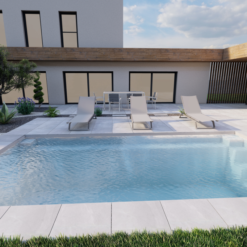 Alliance Piscines PISCINE LA ROCHE SUR YON Angelite 6 3D 5