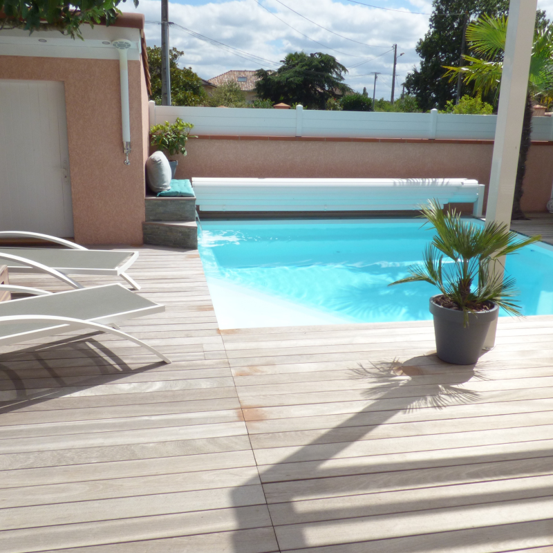 Alliance Piscines PISCINE LA ROCHE SUR YON Celestine 4 Blanche C2 5