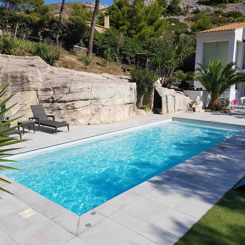 Alliance Piscines PISCINE LA ROCHE SUR YON Krytponite 10 Grise K12 2